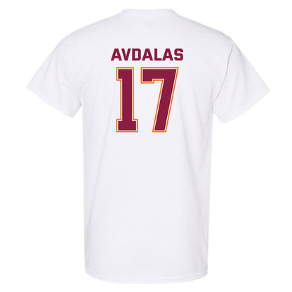 Virginia Tech - NCAA Men's Basketball : Neoklis Avdalas - Sports Shersey T-Shirt-1