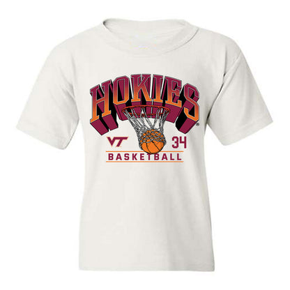 Virginia Tech - NCAA Women's Basketball : Kayl Petersen - Sports Shersey Youth T-Shirt-0