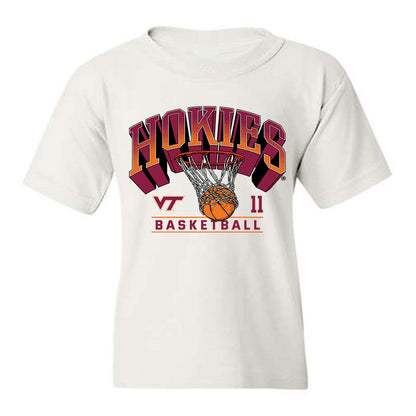 Virginia Tech - NCAA Women's Basketball : Spela Brecelj - Sports Shersey Youth T-Shirt-0
