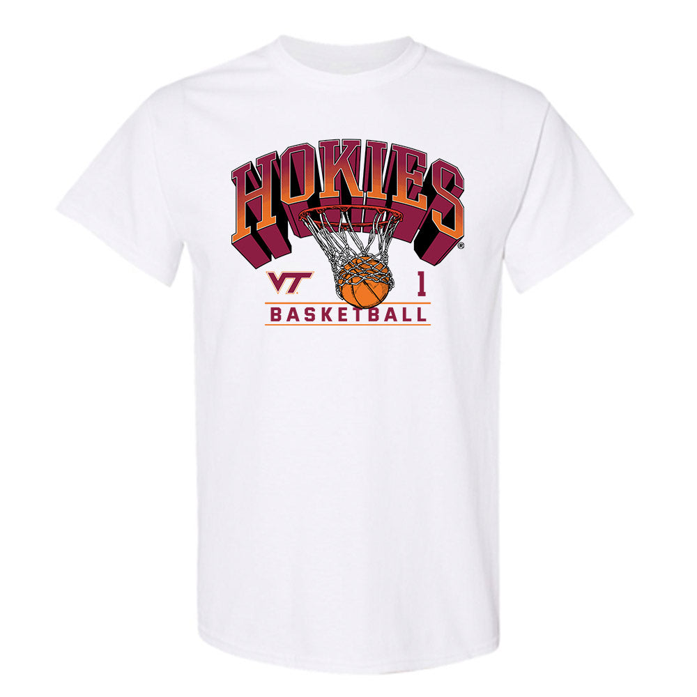 Virginia Tech - NCAA Women's Basketball : Carleigh Wenzel - Sports Shersey T-Shirt-0