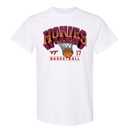Virginia Tech - NCAA Men's Basketball : Neoklis Avdalas - Sports Shersey T-Shirt-0
