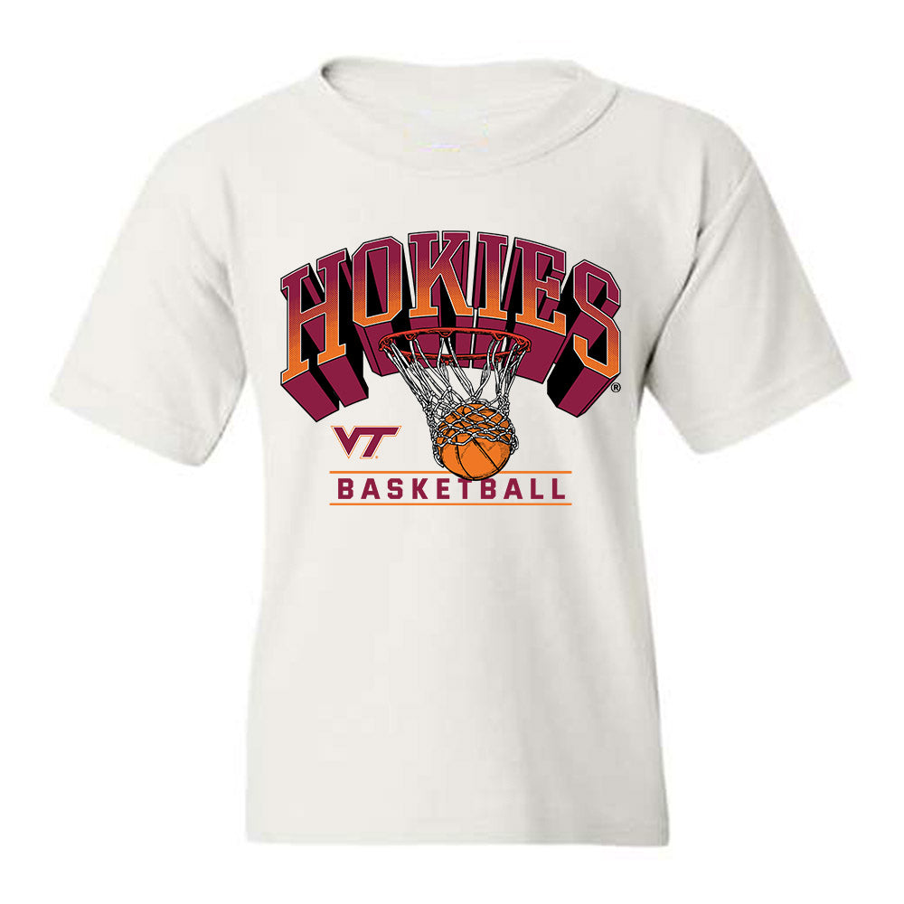 Virginia Tech - NCAA Men's Basketball : Connor Servan - Sports Shersey Youth T-Shirt