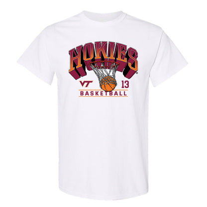 Virginia Tech - NCAA Women's Basketball : Kate Sears - Sports Shersey T-Shirt-0
