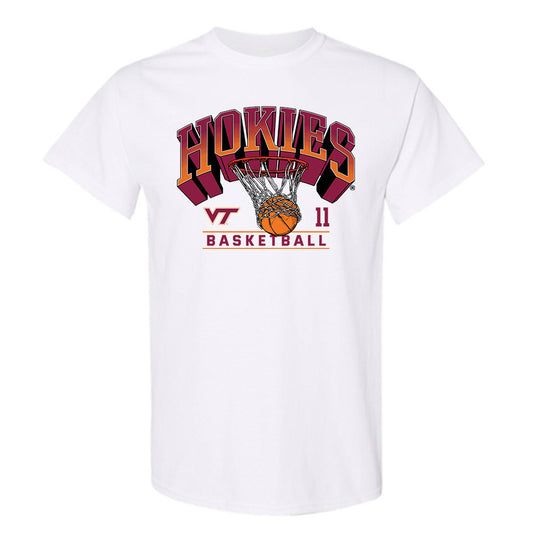 Virginia Tech - NCAA Women's Basketball : Spela Brecelj - Sports Shersey T-Shirt-0