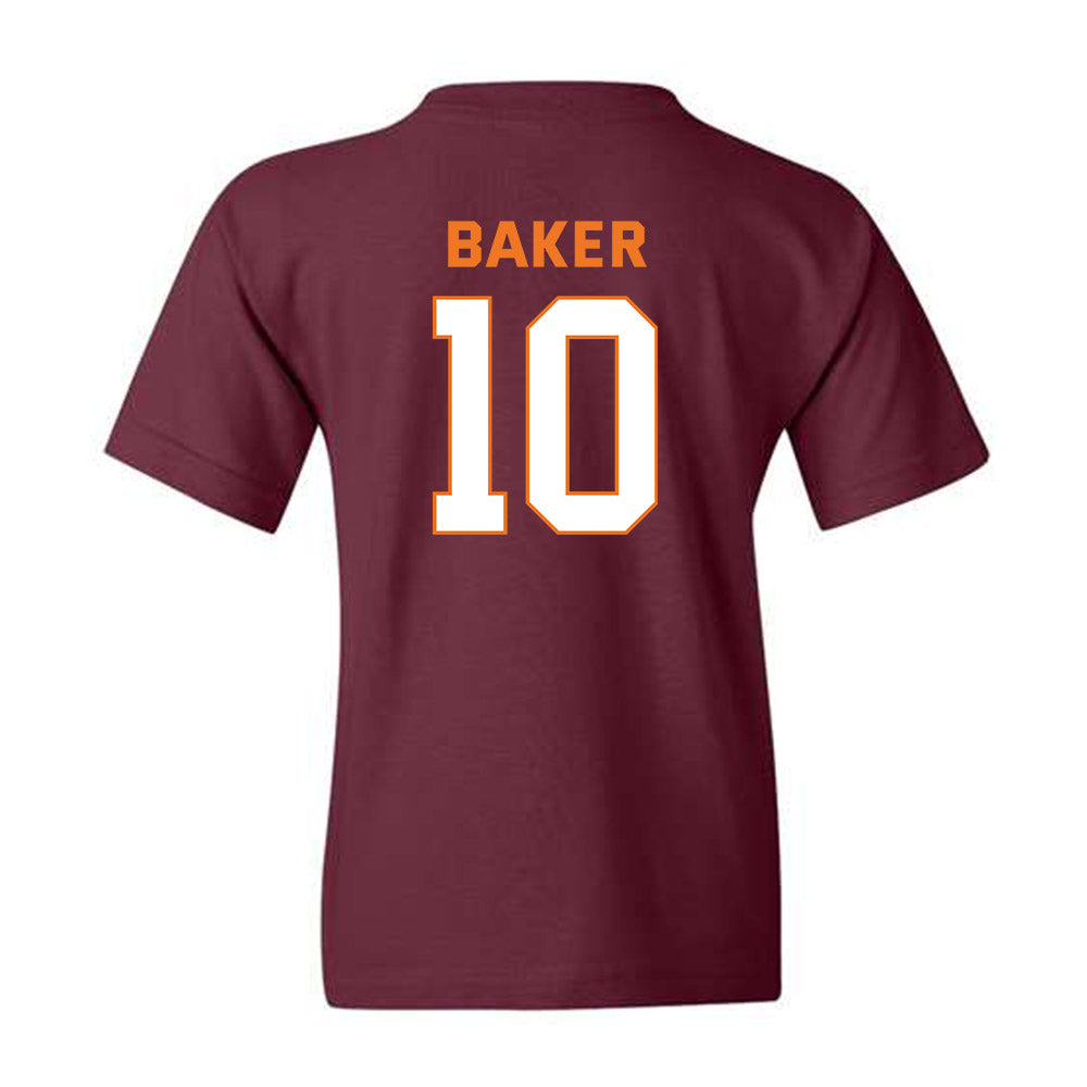 Virginia Tech - NCAA Women's Basketball : Carys Baker - Youth T-Shirt