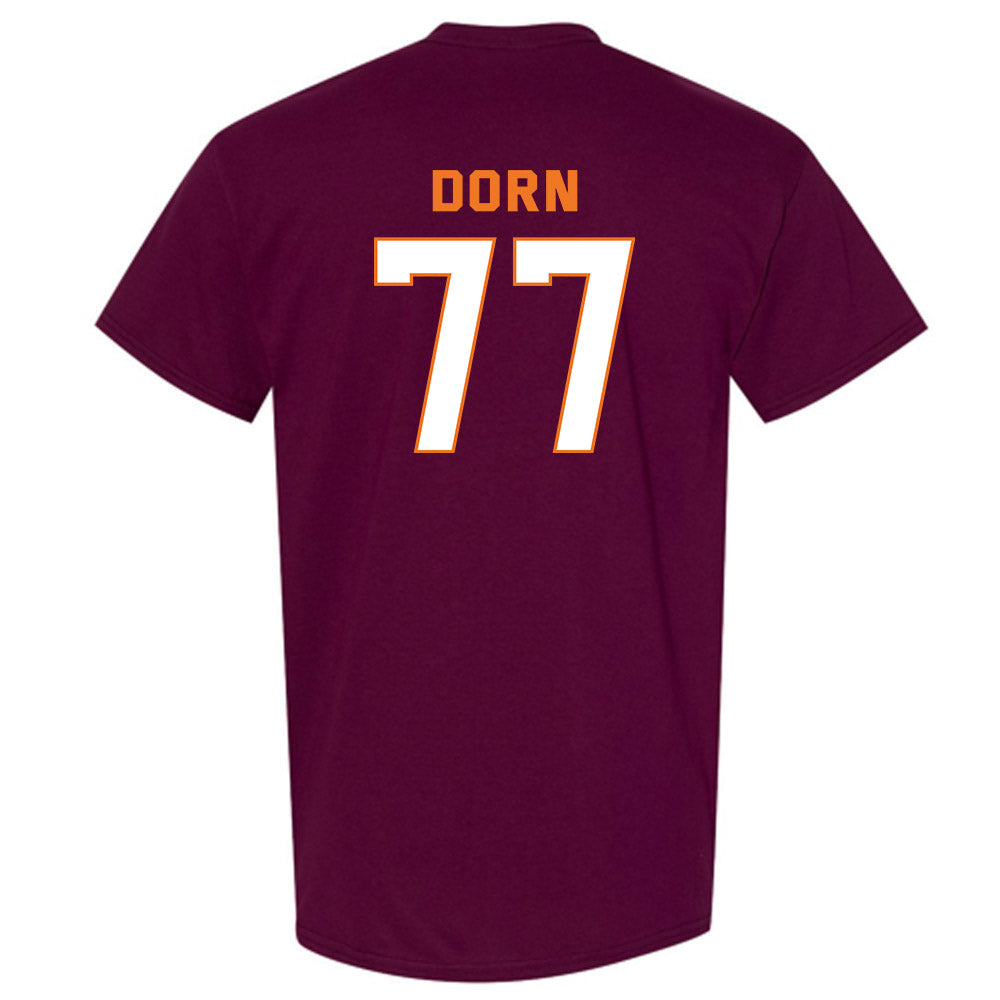 Virginia Tech - NCAA Men's Basketball : Antonio Dorn - Sports Shersey T-Shirt-1