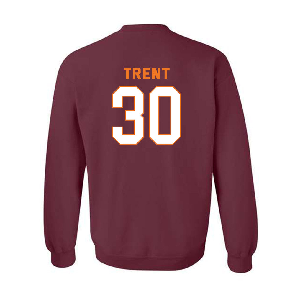 Virginia Tech - NCAA Women's Basketball : Aniya Trent - Sports Shersey Crewneck Sweatshirt-1