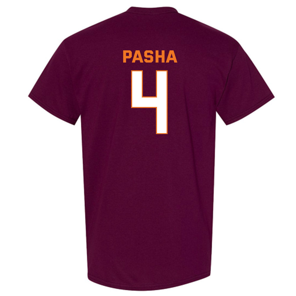 Virginia Tech - NCAA Men's Basketball : Izaiah Pasha - Sports Shersey T-Shirt-1