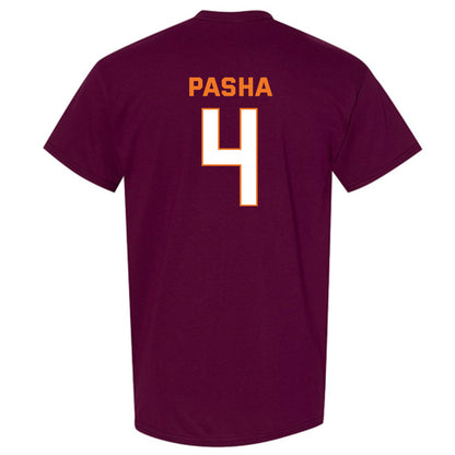 Virginia Tech - NCAA Men's Basketball : Izaiah Pasha - Sports Shersey T-Shirt-1