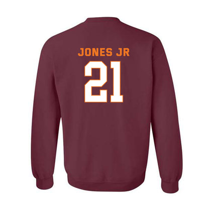 Virginia Tech - NCAA Men's Basketball : Ryan Jones Jr - Sports Shersey Crewneck Sweatshirt