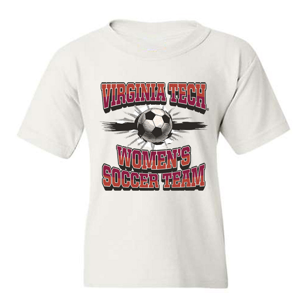 Virginia Tech - NCAA Women's Soccer : Hannah Pachan - Sports Shersey Youth T-Shirt-0