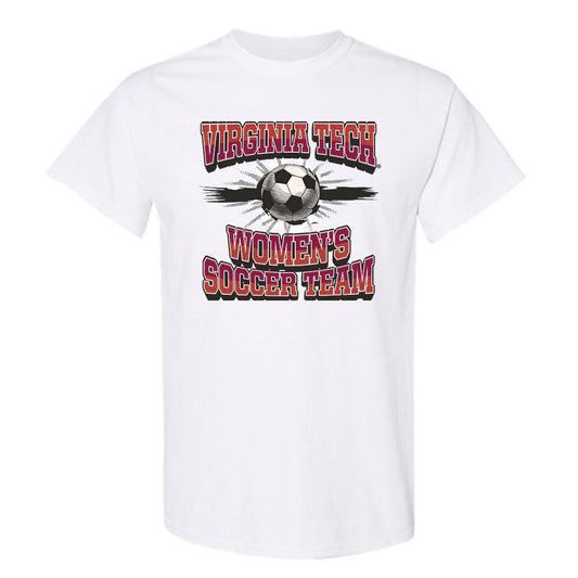 Virginia Tech - NCAA Women's Soccer : Natalie Mitchell - Sports Shersey T-Shirt-0