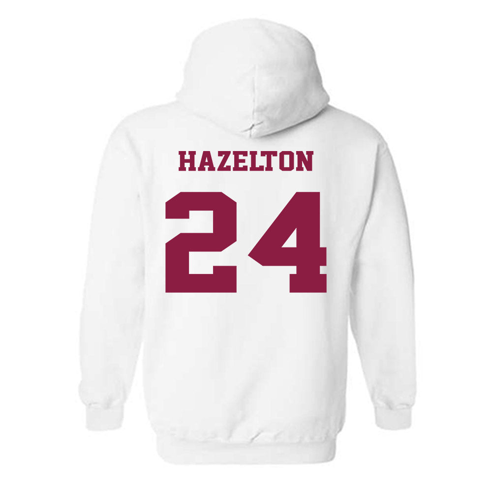 Virginia Tech - NCAA Women's Volleyball : Reese Hazelton - Sports Shersey Hooded Sweatshirt-1
