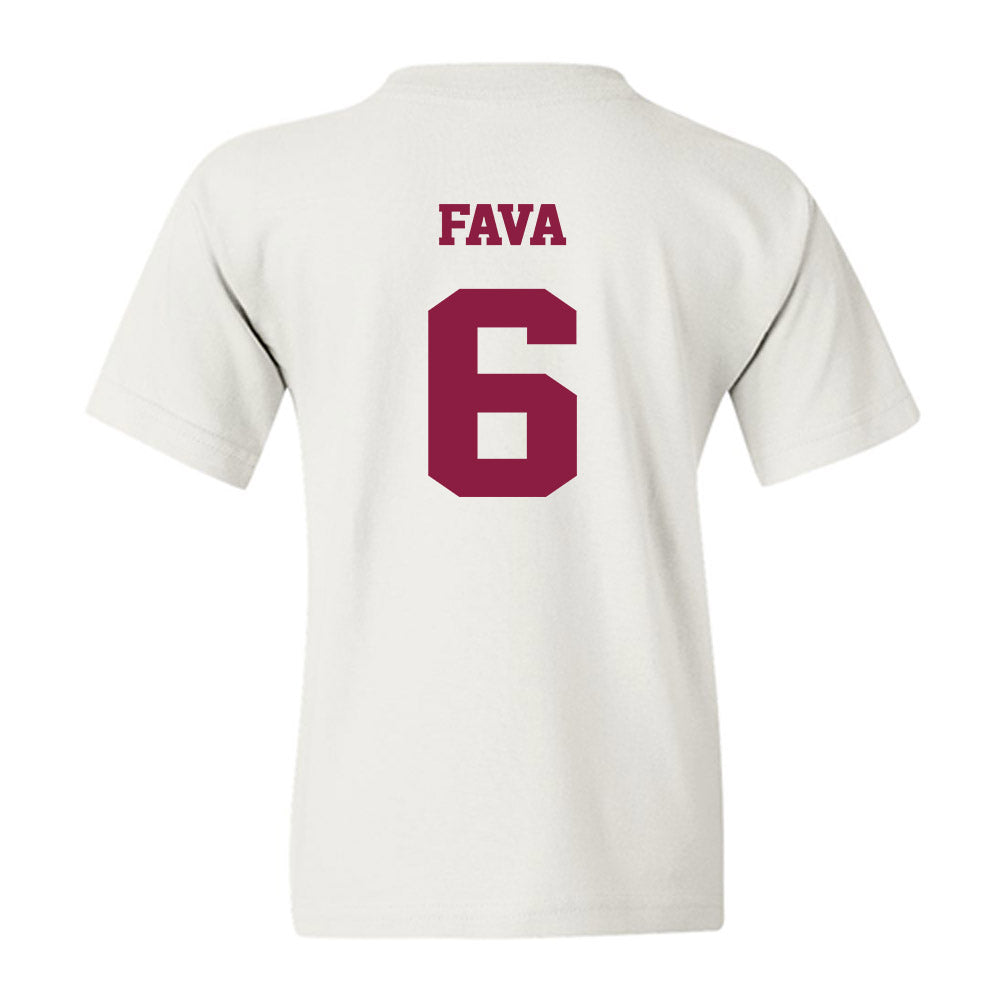 Virginia Tech - NCAA Women's Volleyball : Erica Fava - Sports Shersey Youth T-Shirt-1