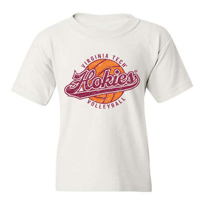 Virginia Tech - NCAA Women's Volleyball : Erica Dellesky - Sports Shersey Youth T-Shirt-0