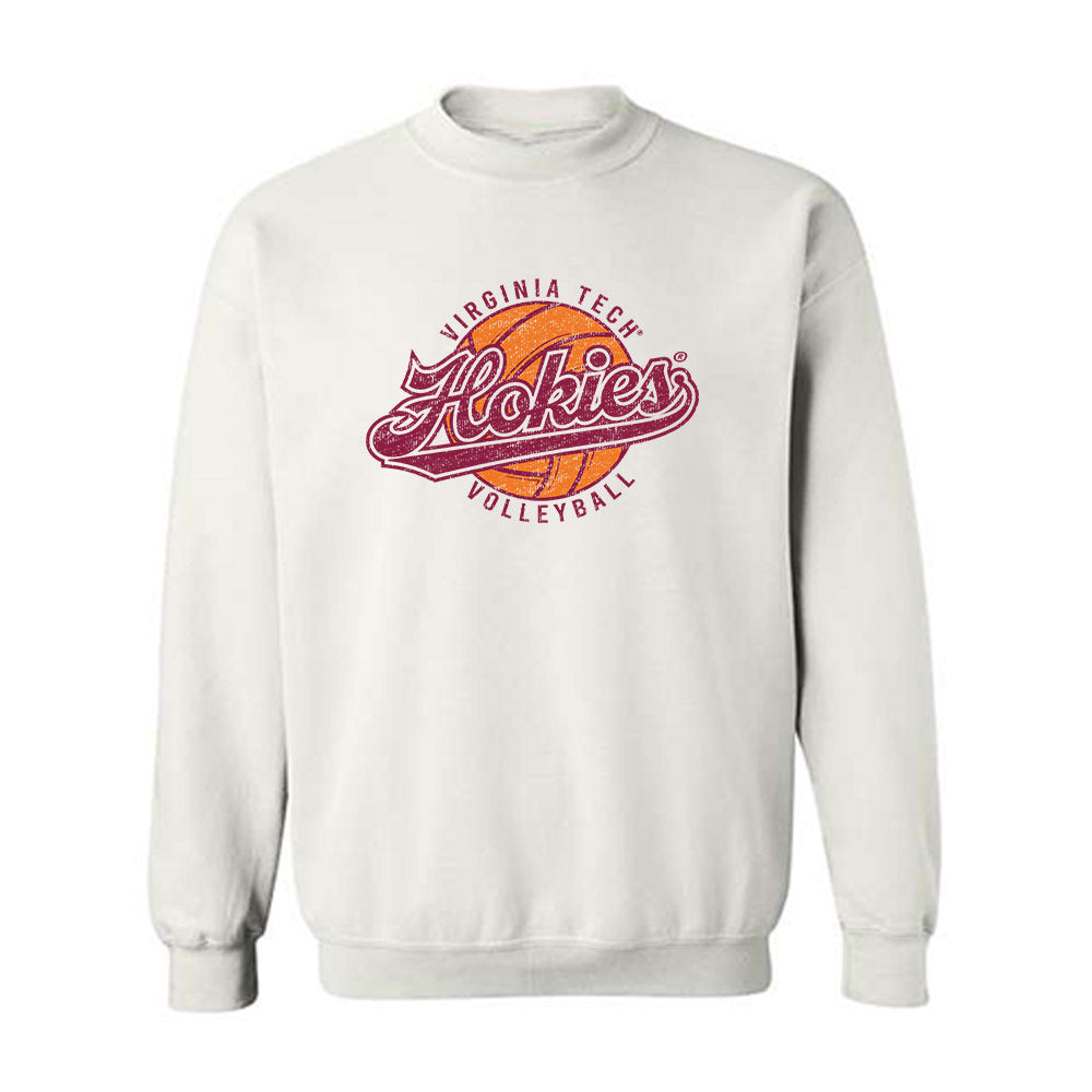 Virginia Tech - NCAA Women's Volleyball : Camilla Brandalise - Sports Shersey Crewneck Sweatshirt-0