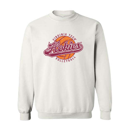 Virginia Tech - NCAA Women's Volleyball : Adeline Hundl - Sports Shersey Crewneck Sweatshirt-0