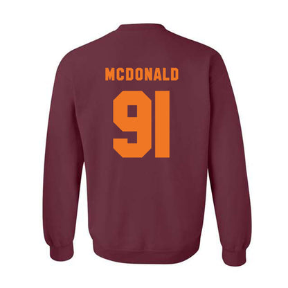 Virginia Tech - NCAA Football : Wilfried Pene - Classic Shersey Crewneck Sweatshirt