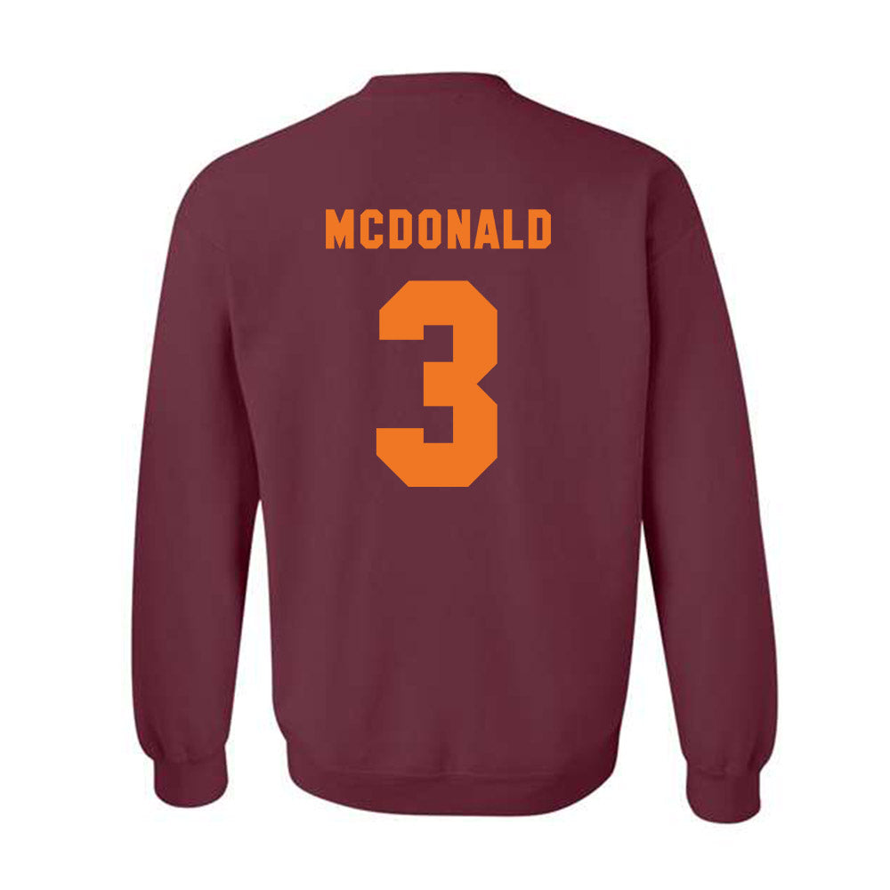 Virginia Tech - NCAA Football : Collin Schlee - Classic Shersey Crewneck Sweatshirt