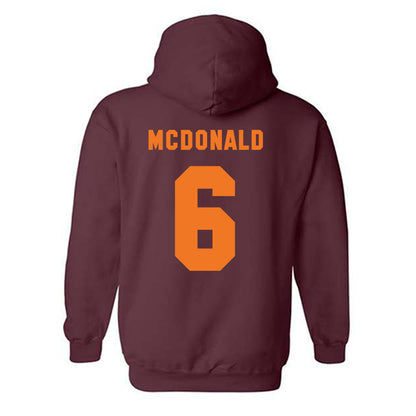 Virginia Tech - NCAA Football : Keylen Adams - Classic Shersey Hooded Sweatshirt