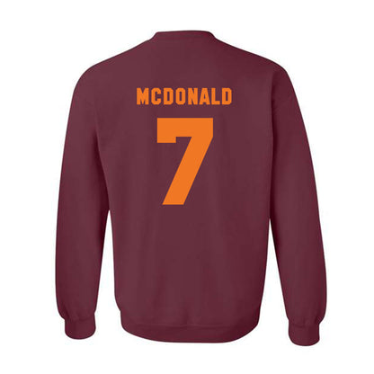 Virginia Tech - NCAA Football : Chanz Wiggins - Classic Shersey Crewneck Sweatshirt