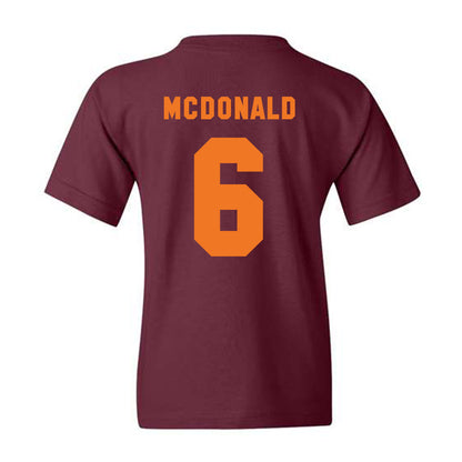 Virginia Tech - NCAA Football : Keylen Adams - Classic Shersey Youth T-Shirt