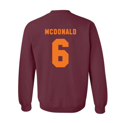 Virginia Tech - NCAA Football : Keylen Adams - Classic Shersey Crewneck Sweatshirt