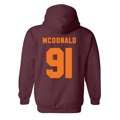 Virginia Tech - NCAA Football : Wilfried Pene - Classic Shersey Hooded Sweatshirt