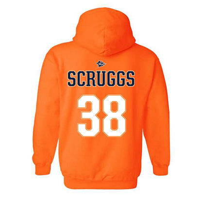 UTEP - NCAA Football : Evan Scruggs - Sports Shersey Hooded Sweatshirt