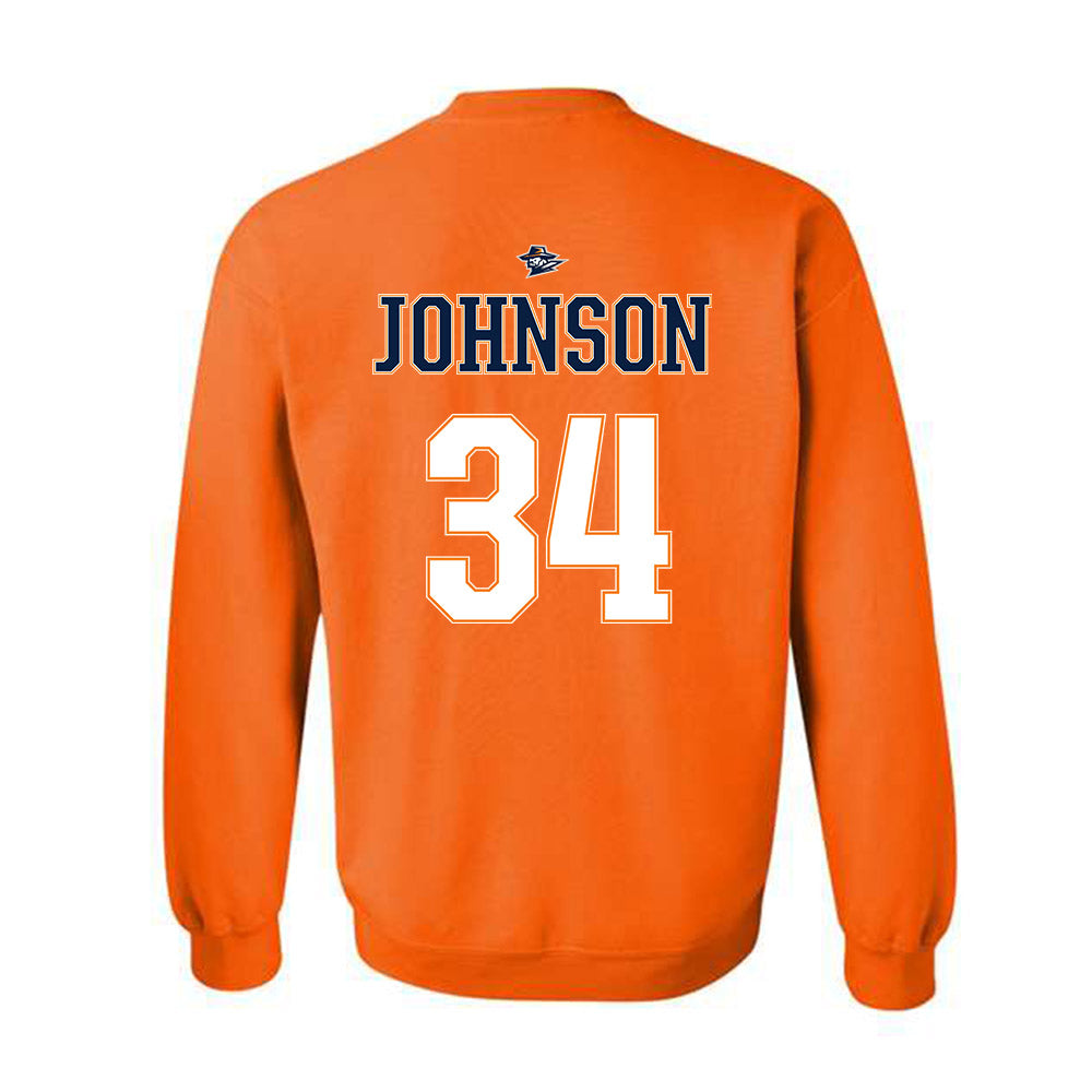 UTEP - NCAA Football : Xavier Johnson - Sports Shersey Crewneck Sweatshirt