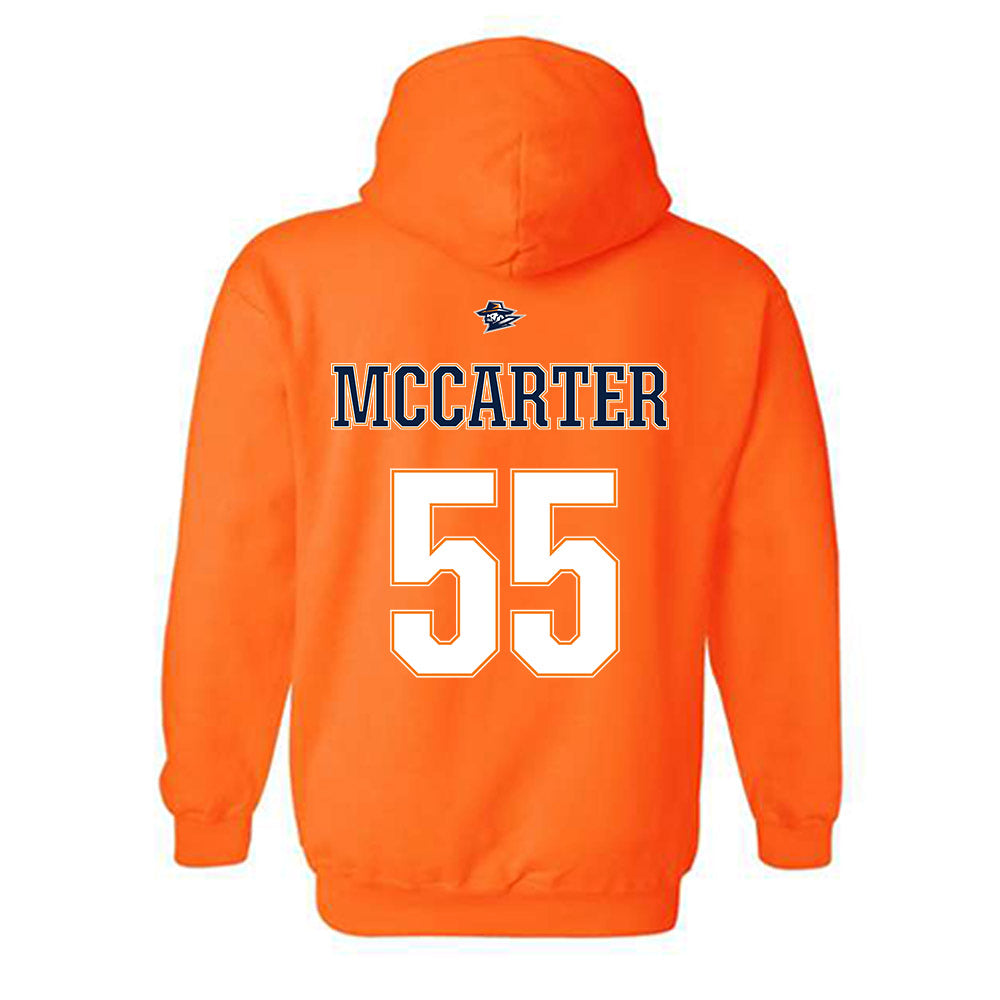 UTEP - NCAA Football : Allan McCarter - Sports Shersey Hooded Sweatshirt