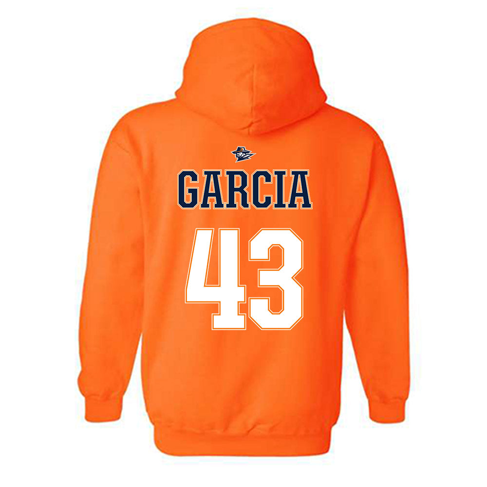 UTEP - NCAA Football : Edgar Garcia - Sports Shersey Hooded Sweatshirt