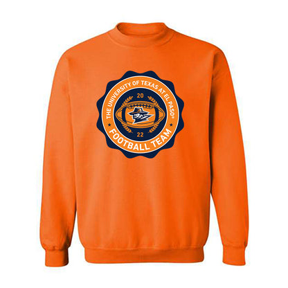 UTEP - NCAA Football : Edgar Garcia - Sports Shersey Crewneck Sweatshirt