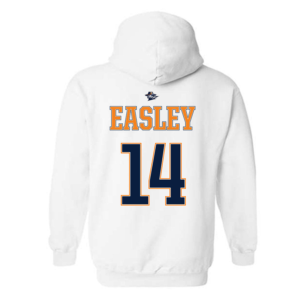 UTEP - NCAA Women's Soccer : Avery Easley - Generic Shersey Hooded Sweatshirt-1