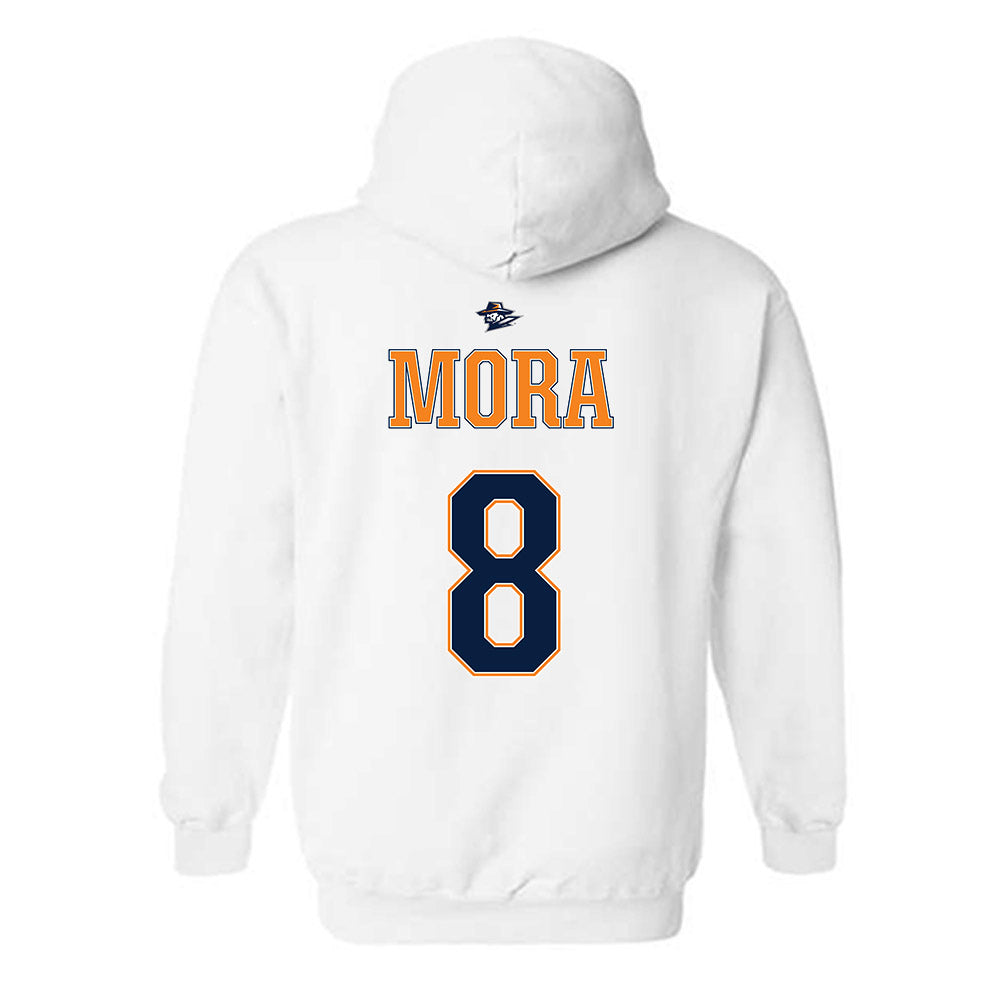 UTEP - NCAA Women's Soccer : Ashlee Mora - Generic Shersey Hooded Sweatshirt