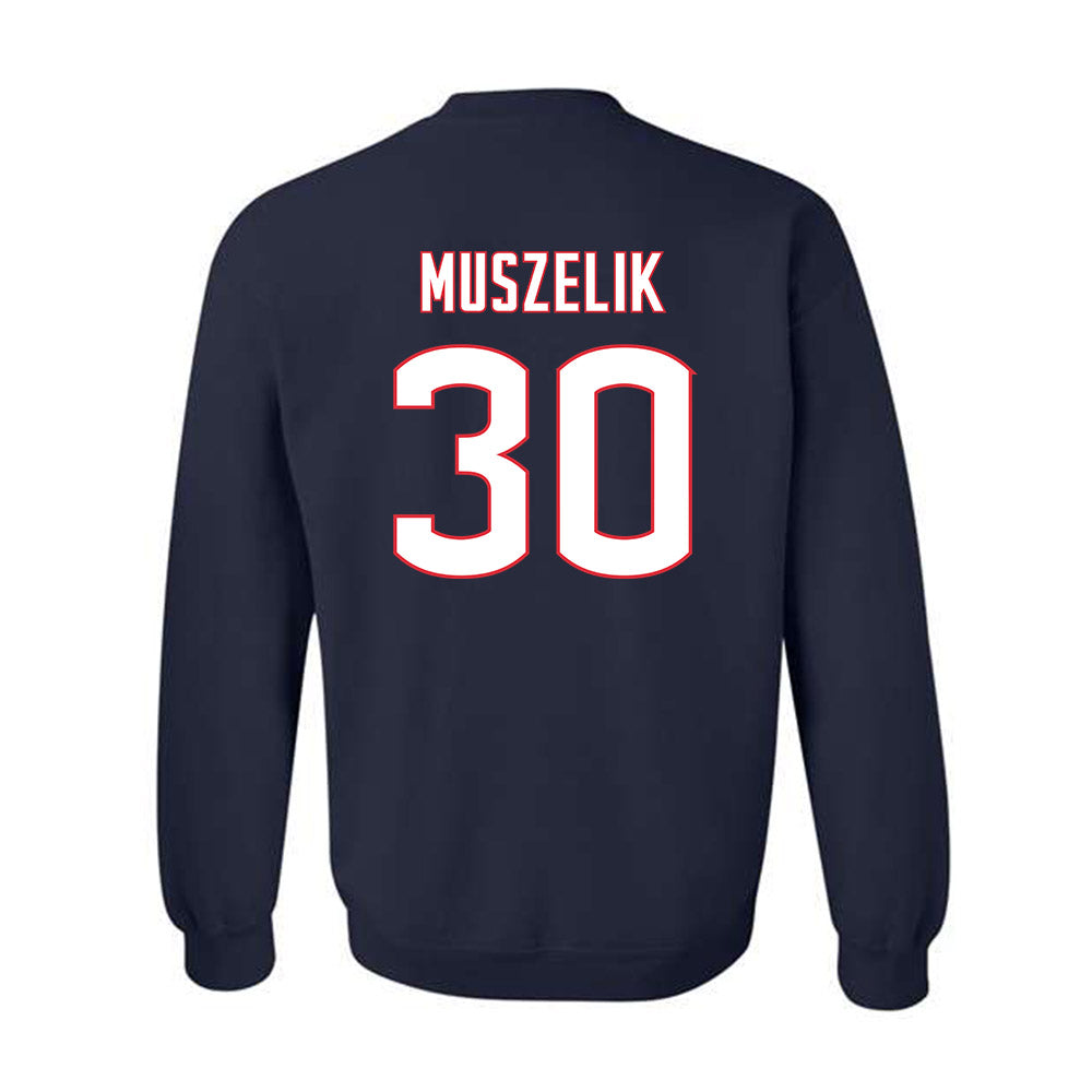 UConn - NCAA Men's Ice Hockey : Tyler Muszelik - Sports Shersey Crewneck Sweatshirt