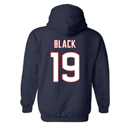 UConn - NCAA Men's Ice Hockey : Jake Black - Sports Shersey Hooded Sweatshirt