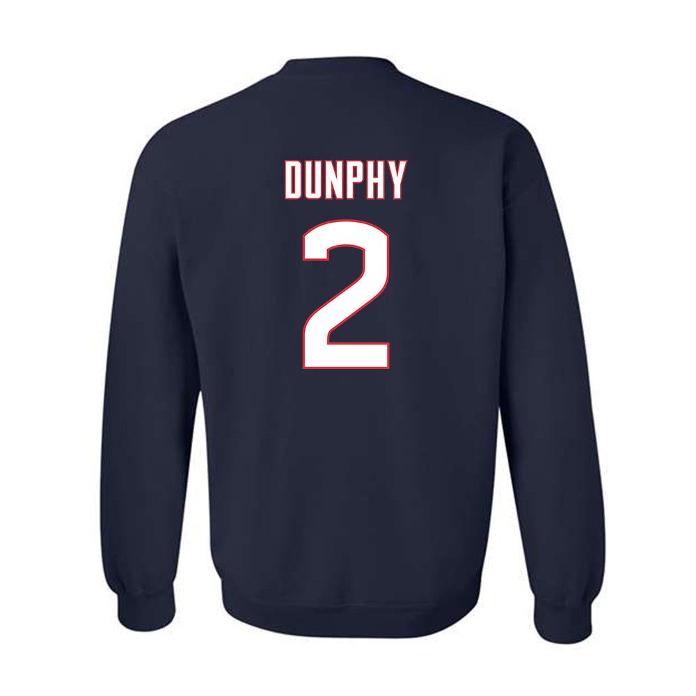 UConn - NCAA Men's Ice Hockey : Brendan Dunphy - Sports Shersey Crewneck Sweatshirt-1