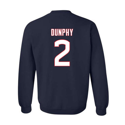 UConn - NCAA Men's Ice Hockey : Brendan Dunphy - Sports Shersey Crewneck Sweatshirt-1