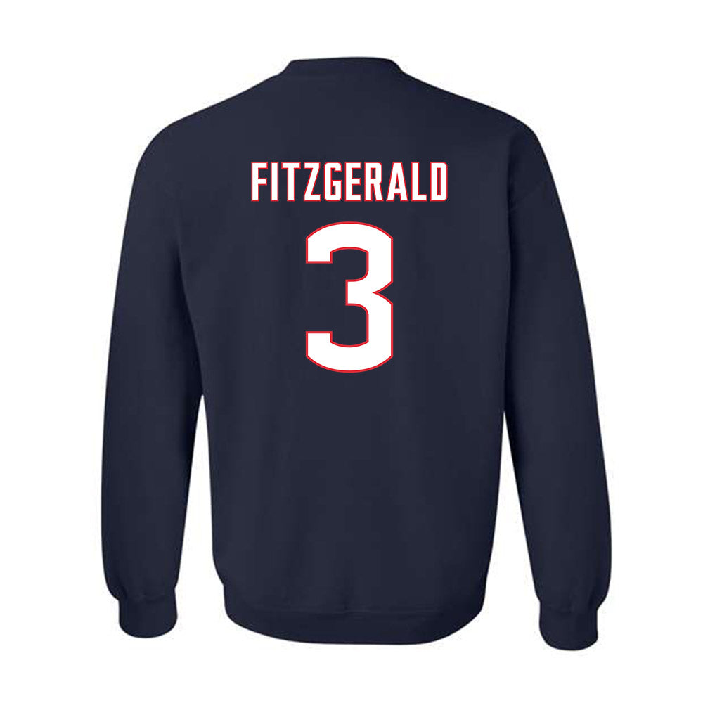 UConn - NCAA Men's Ice Hockey : Kevin Fitzgerald - Sports Shersey Crewneck Sweatshirt