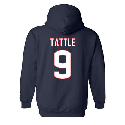 UConn - NCAA Men's Ice Hockey : Ryan Tattle - Sports Shersey Hooded Sweatshirt