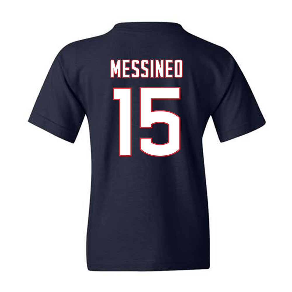 UConn - NCAA Men's Ice Hockey : Thomas Messineo - Sports Shersey Youth T-Shirt