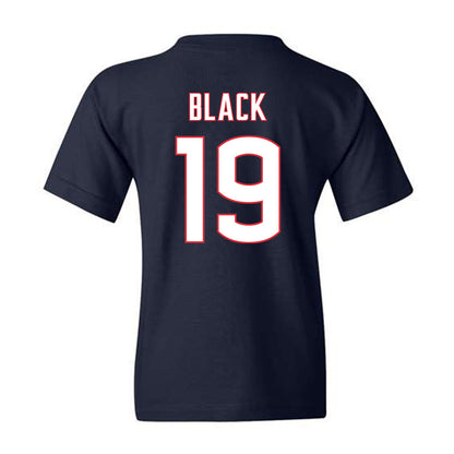 UConn - NCAA Men's Ice Hockey : Jake Black - Sports Shersey Youth T-Shirt