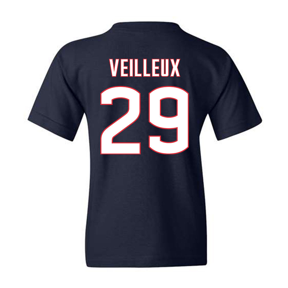 UConn - NCAA Men's Ice Hockey : Jake Veilleux - Sports Shersey Youth T-Shirt