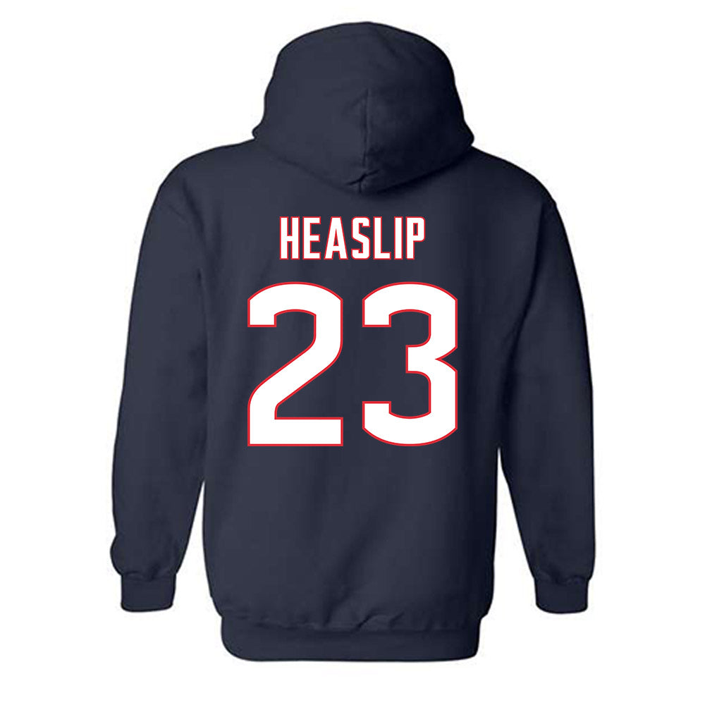 UConn - NCAA Men's Ice Hockey : Tabor Heaslip - Sports Shersey Hooded Sweatshirt