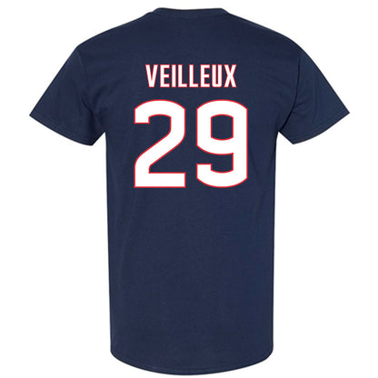 UConn - NCAA Men's Ice Hockey : Jake Veilleux - Sports Shersey T-Shirt