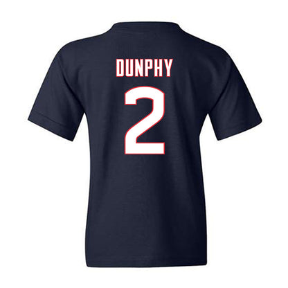 UConn - NCAA Men's Ice Hockey : Brendan Dunphy - Sports Shersey Youth T-Shirt-1