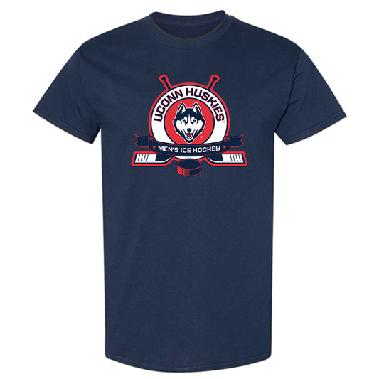 UConn - NCAA Men's Ice Hockey : Oliver Flynn - Sports Shersey T-Shirt