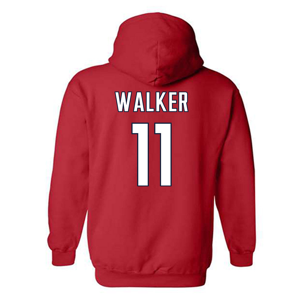 UConn - NCAA Women's Ice Hockey : Christina Walker - Sports Shersey Hooded Sweatshirt