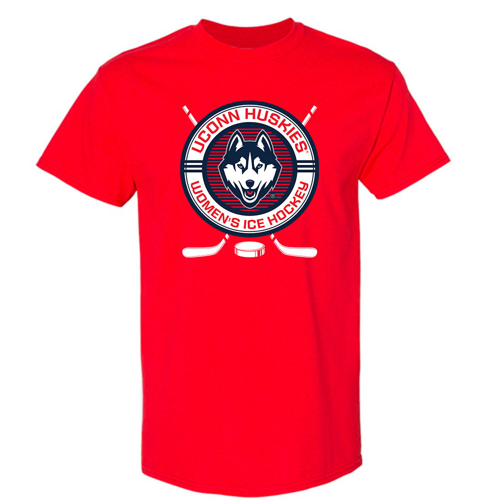 UConn - NCAA Women's Ice Hockey : Livvy Dewar - Sports Shersey T-Shirt